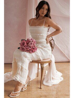 tamara ivory strapless corset dress House of CB | Dresses | House Of Cb Boho Wedding Dresses